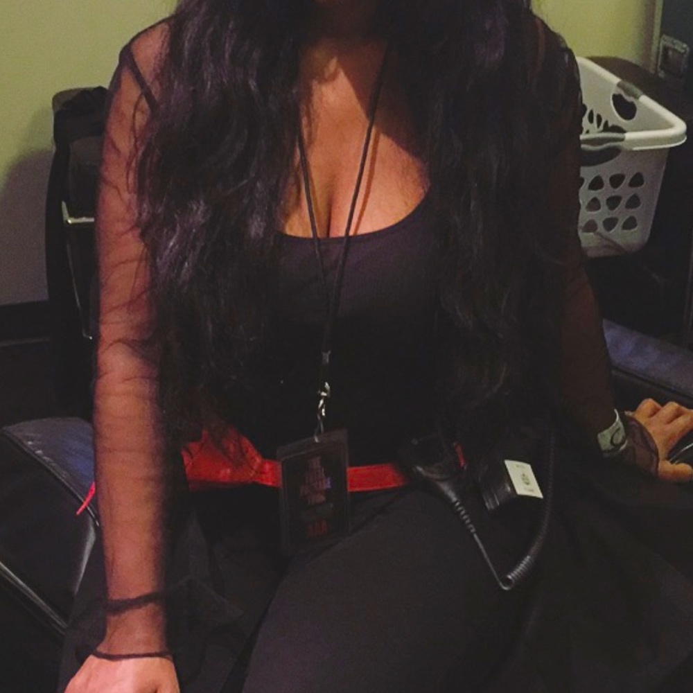 Sheer cardigan - black